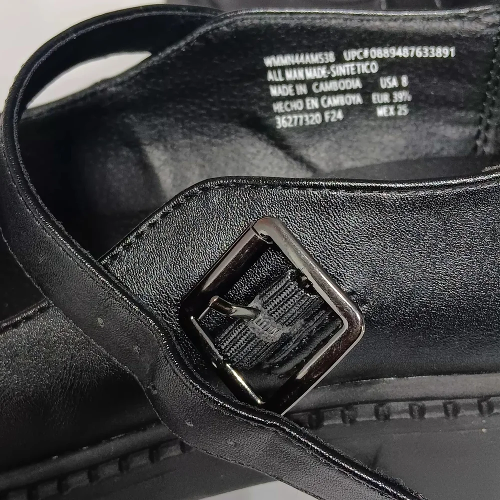 Modern NYC Black Platform Mary Janes - Picture 3 of 5